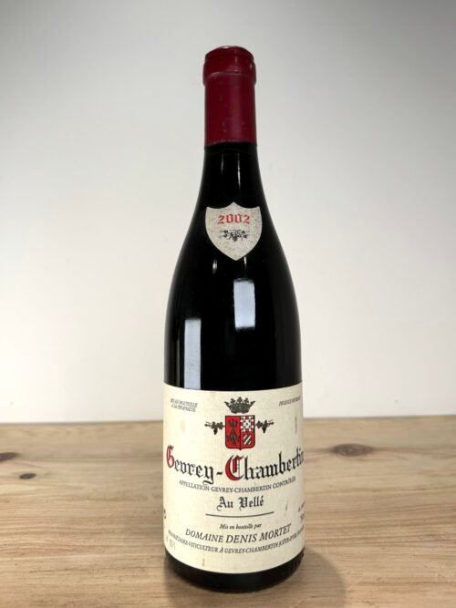 Denis Mortet Gevrey Chambertin Au Vellé 2002
