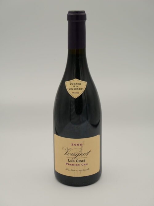 Domaine de la Vougeraie Vougeot 1er cru Les Cras 2005