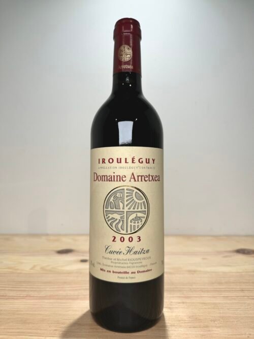 Domaine Arretxa Irouleguy Cuvée Haitza 2003
