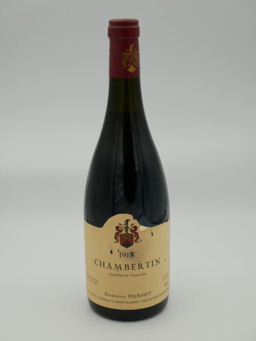 Ponsot Chambertin 1984