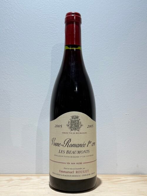 Emmanuel Rouget Vosne-Romanee 1er Cru Les Beaumonts 2005