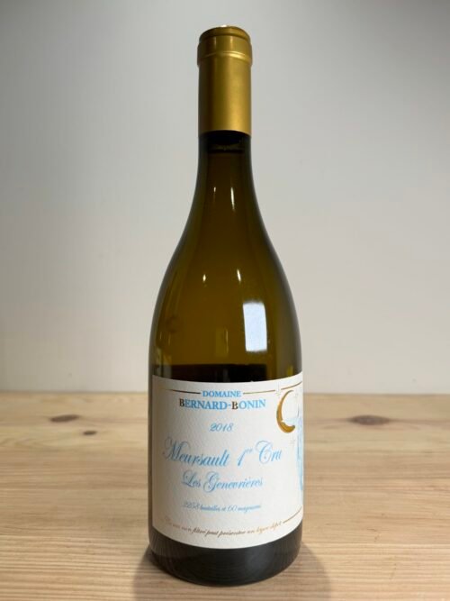 Domaine Bernard Bonin Meursault 1er Cru Les Genévrieres 2018