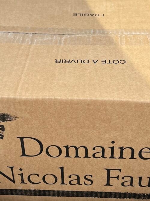 Carton 12 Bouteilles Nicolas Faure Bourgogne Aligoté La Corvée de Bully 2018