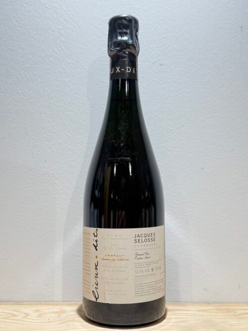 Champagne Jacques Selosse Lieux Dits Chemins de Chalons Grand Cru (deg 2021)