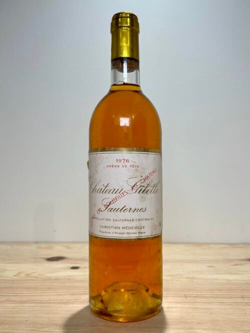 Château Gilette Crème de Tête Sauternes 1976