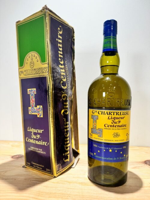 Chartreuse Liqueur du 9 eme Centenaire Commemoration de Saint Bruno 2001