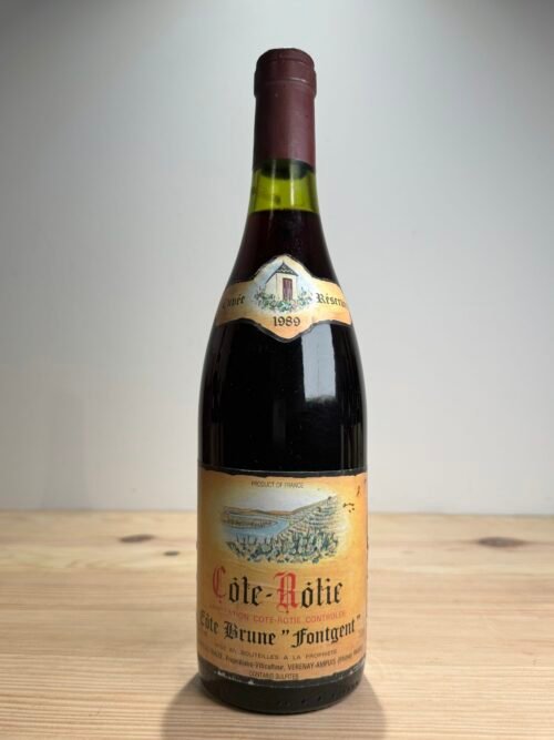 Dervieux-Thaize Cote Rotie Fontgent Cote Brune 1989