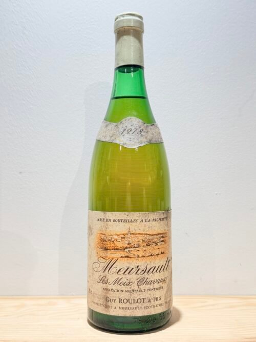 Domaine Guy Roulot Meursault Les Meix Chavaux 1978