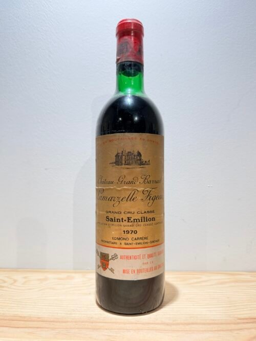 Château Grand Barrail Lamarzelle Figeac Saint-Emilion 1970