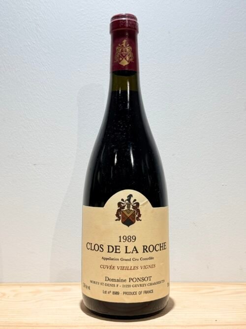 Domaine Ponsot Clos de la Roche Grand Cru Cuvée Vieilles Vignes 1989