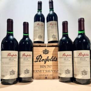 OWC 6 Bouteilles Penfolds Cabernet Sauvignon Bin 707 Vintage 1997