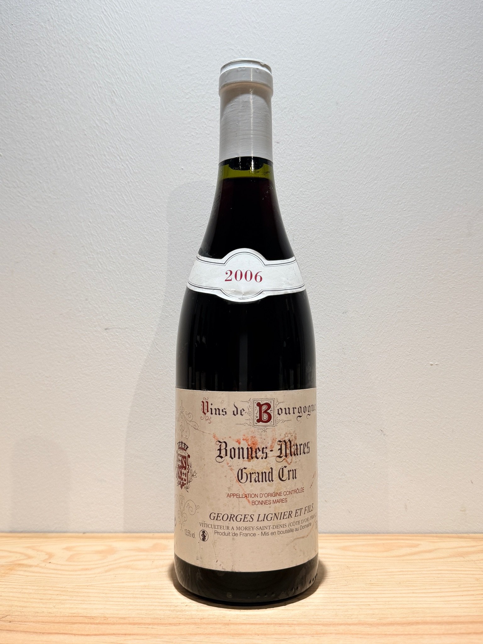 Domaine Georges Lignier Bonnes Mares Grand Cru 2006
