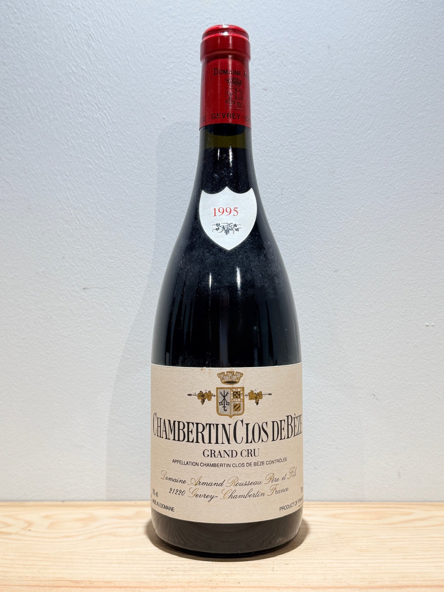 Domaine Armand Rousseau Chambertin-Clos-De-Beze Grand Cru 1995
