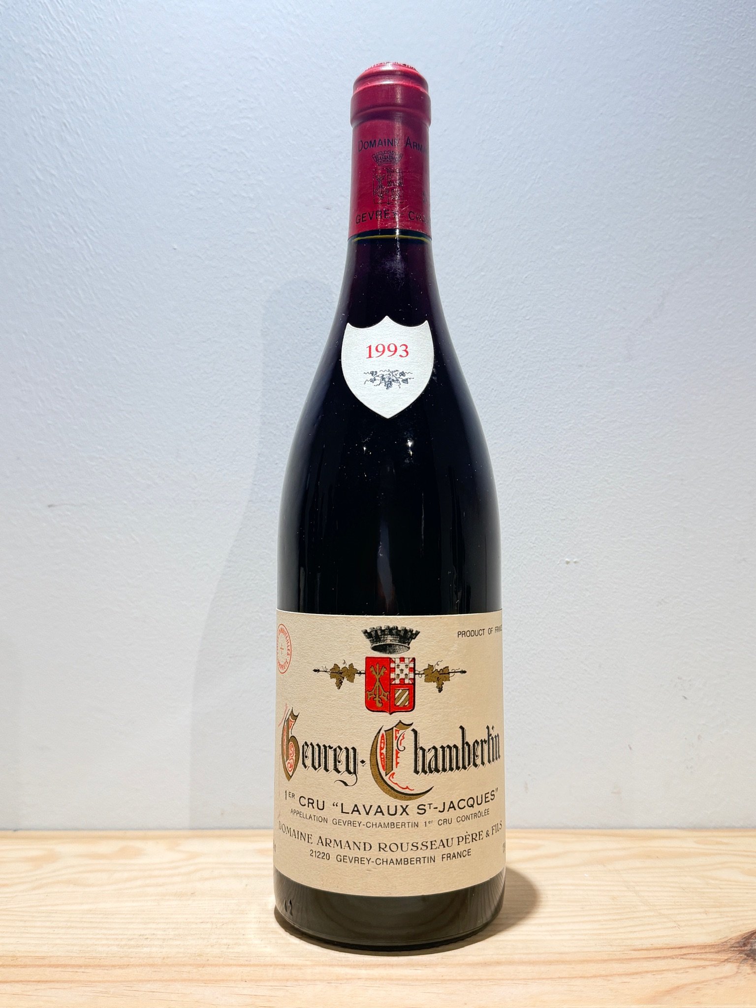 Domaine Armand Rousseau Gevrey-Chambertin Lavaux Saint-Jacques 1993