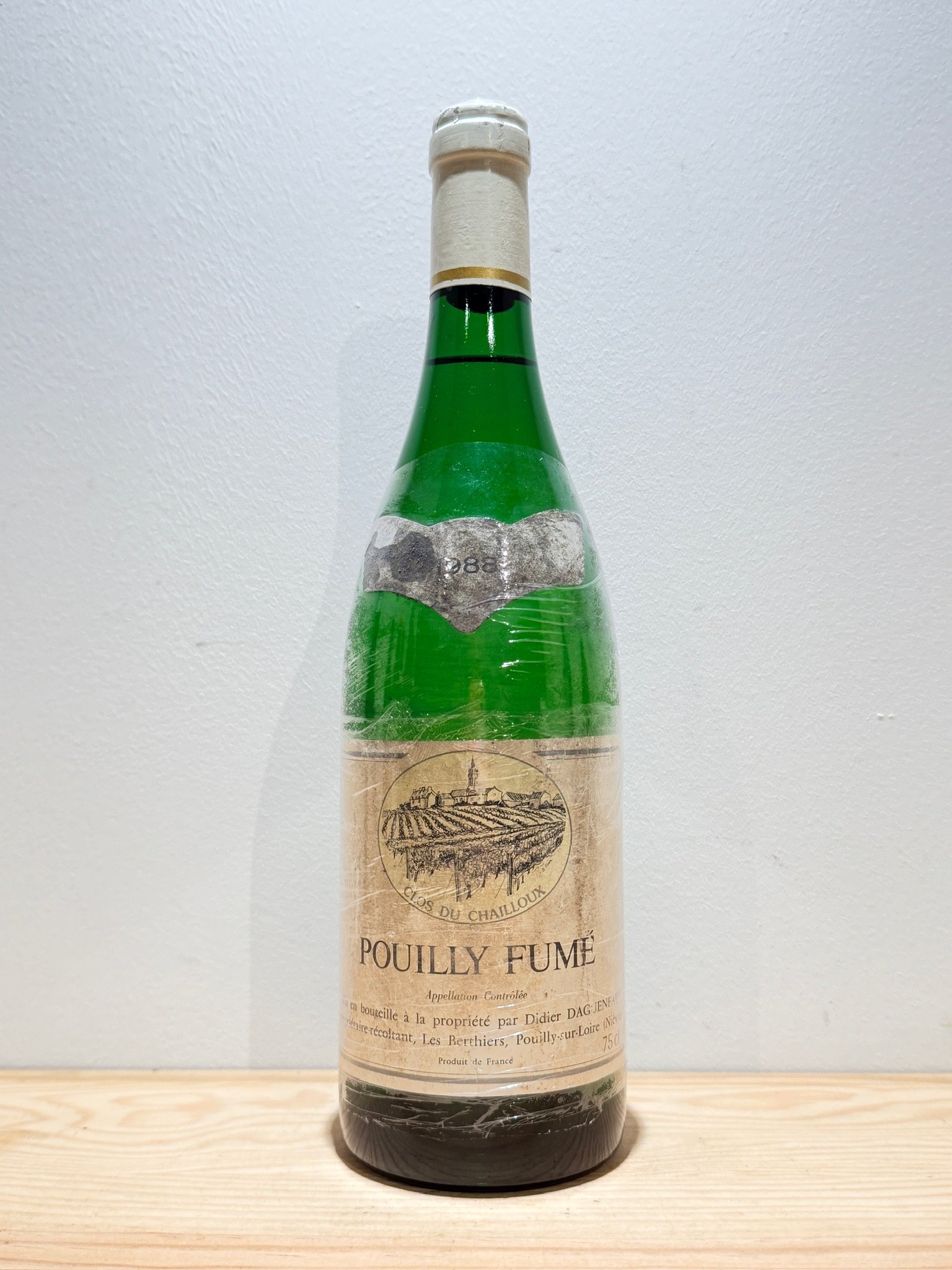 Domaine Didier Dagueneau Pouilly Fumé Clos Du Chailloux 1988