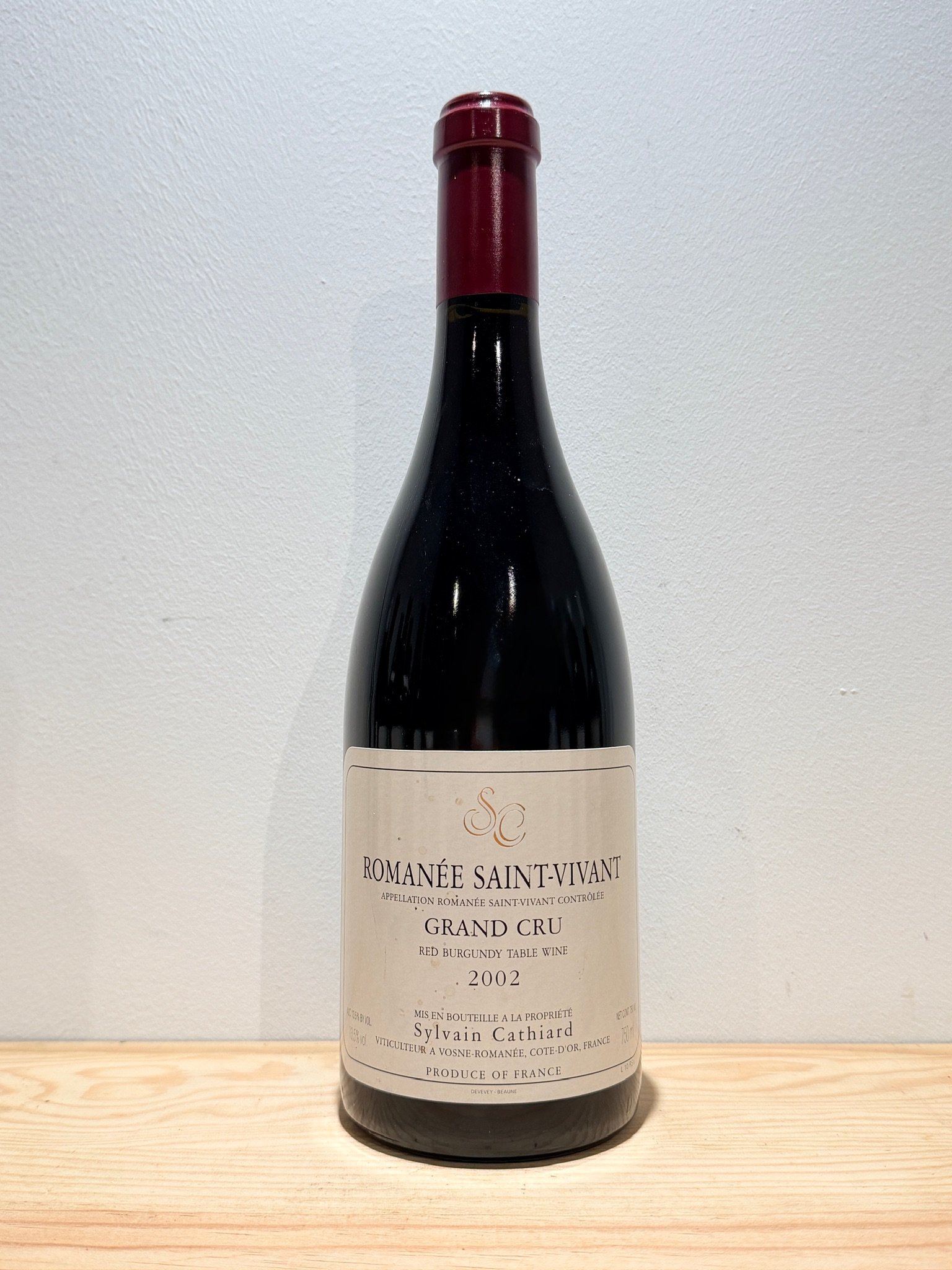 Domaine Sylvain Cathiard Romanée-Saint-Vivant Grand Cru 2002