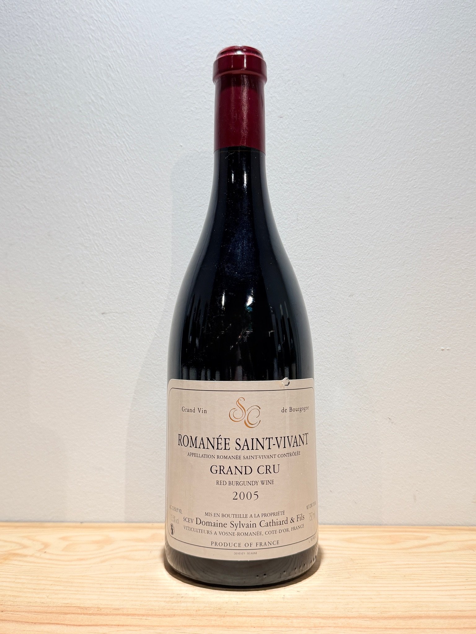 Domaine Sylvain Cathiard Romanée-Saint-Vivant Grand Cru 2005