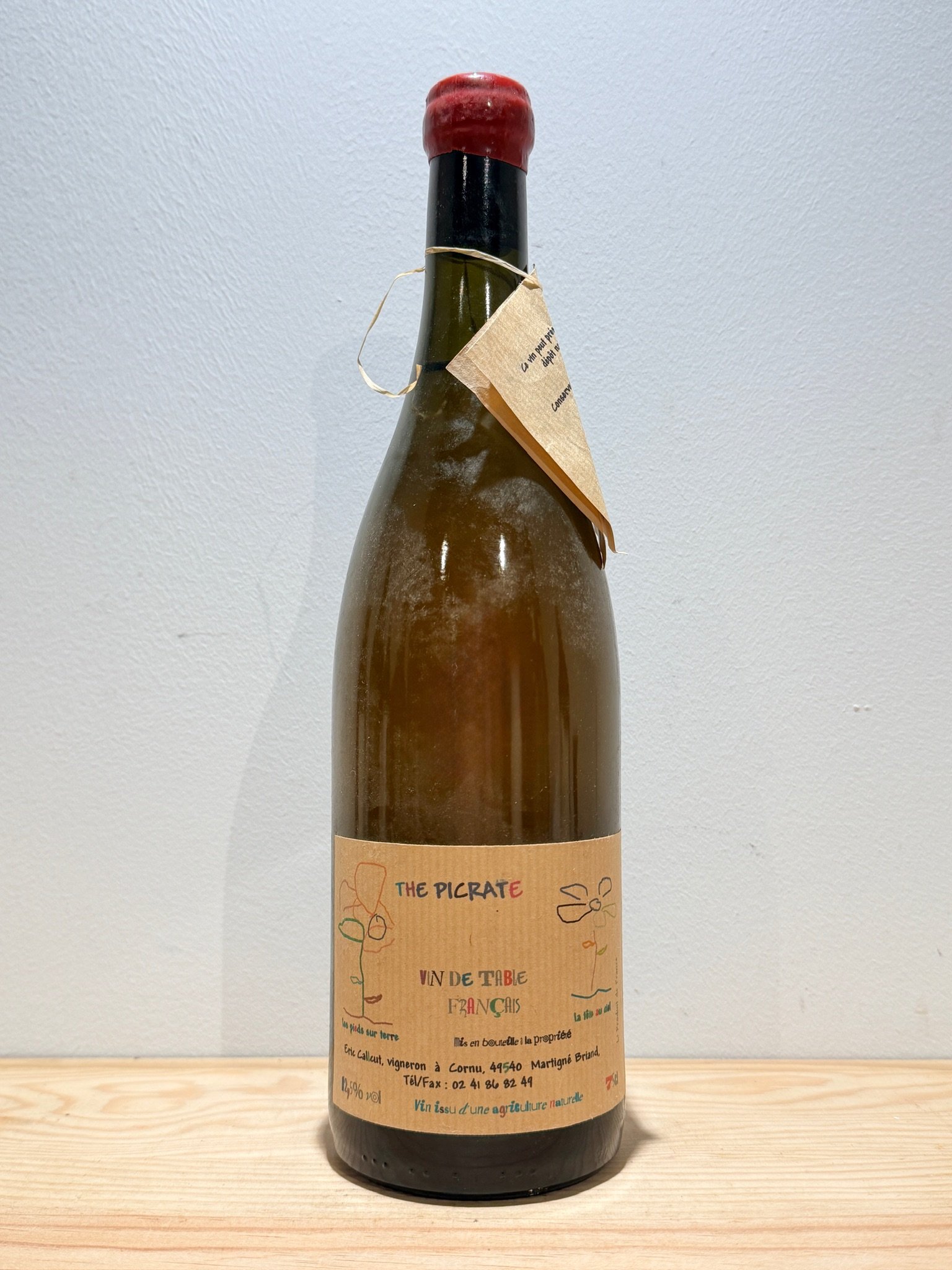 Domaine Eric Callcut The Picrate Diogène Vin De Table Rosé 1996