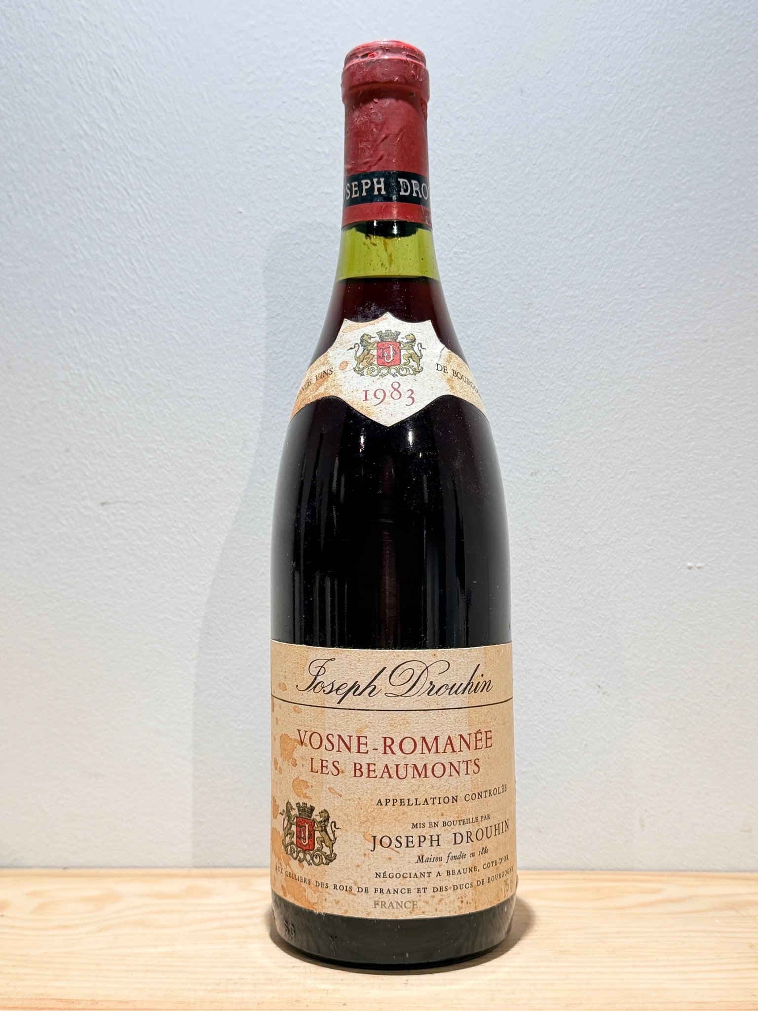 Domaine Joseph Drouhin Vosne Romanée Les Beaumonts 1983