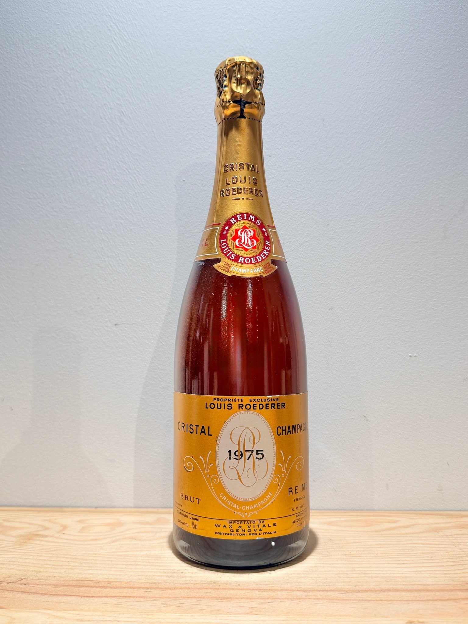 Domaine Louis-Roederer Champagne Cristal 1975