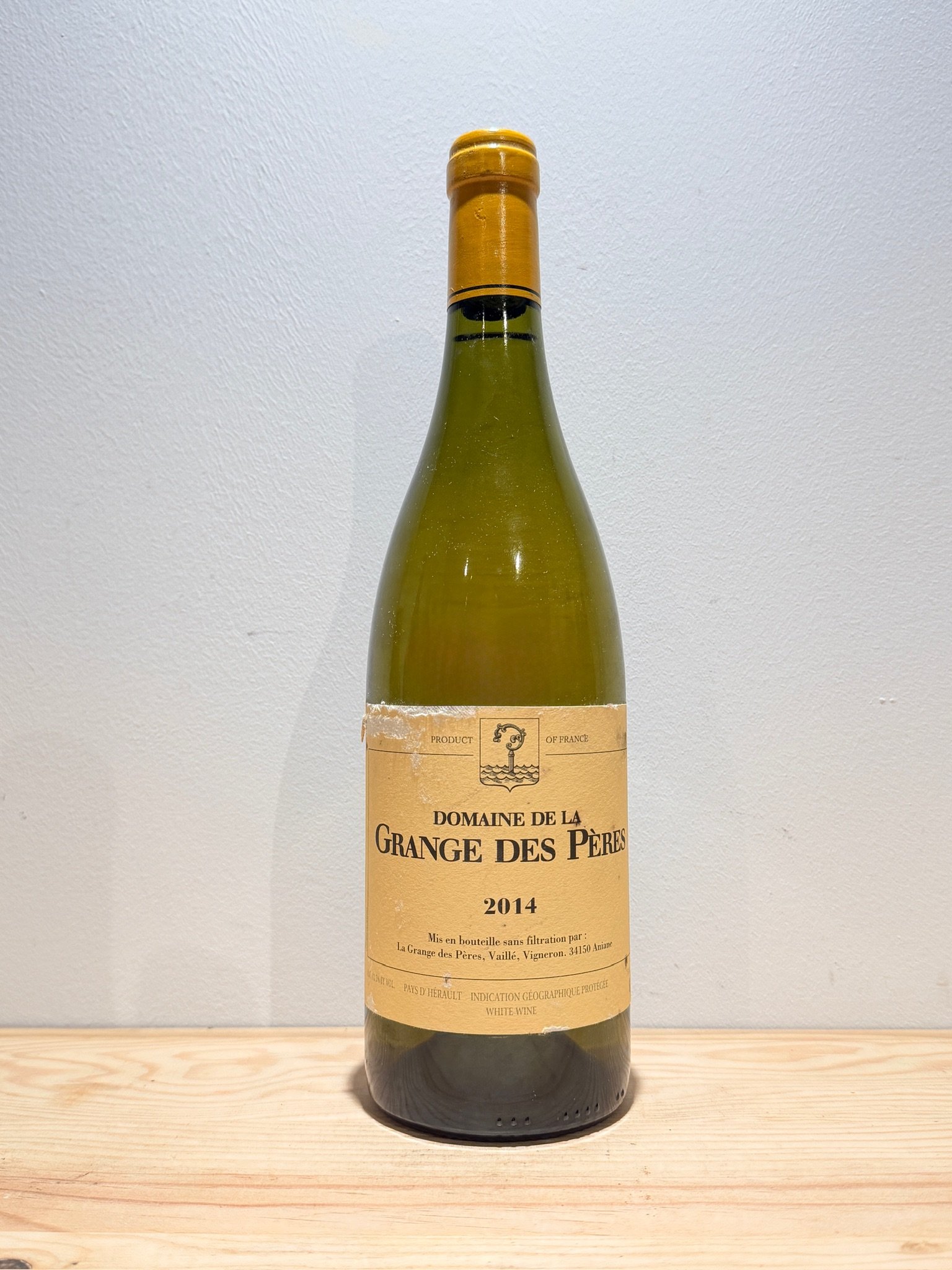 Domaine La Grange des Pères IGP Pays d'Hérault 2014