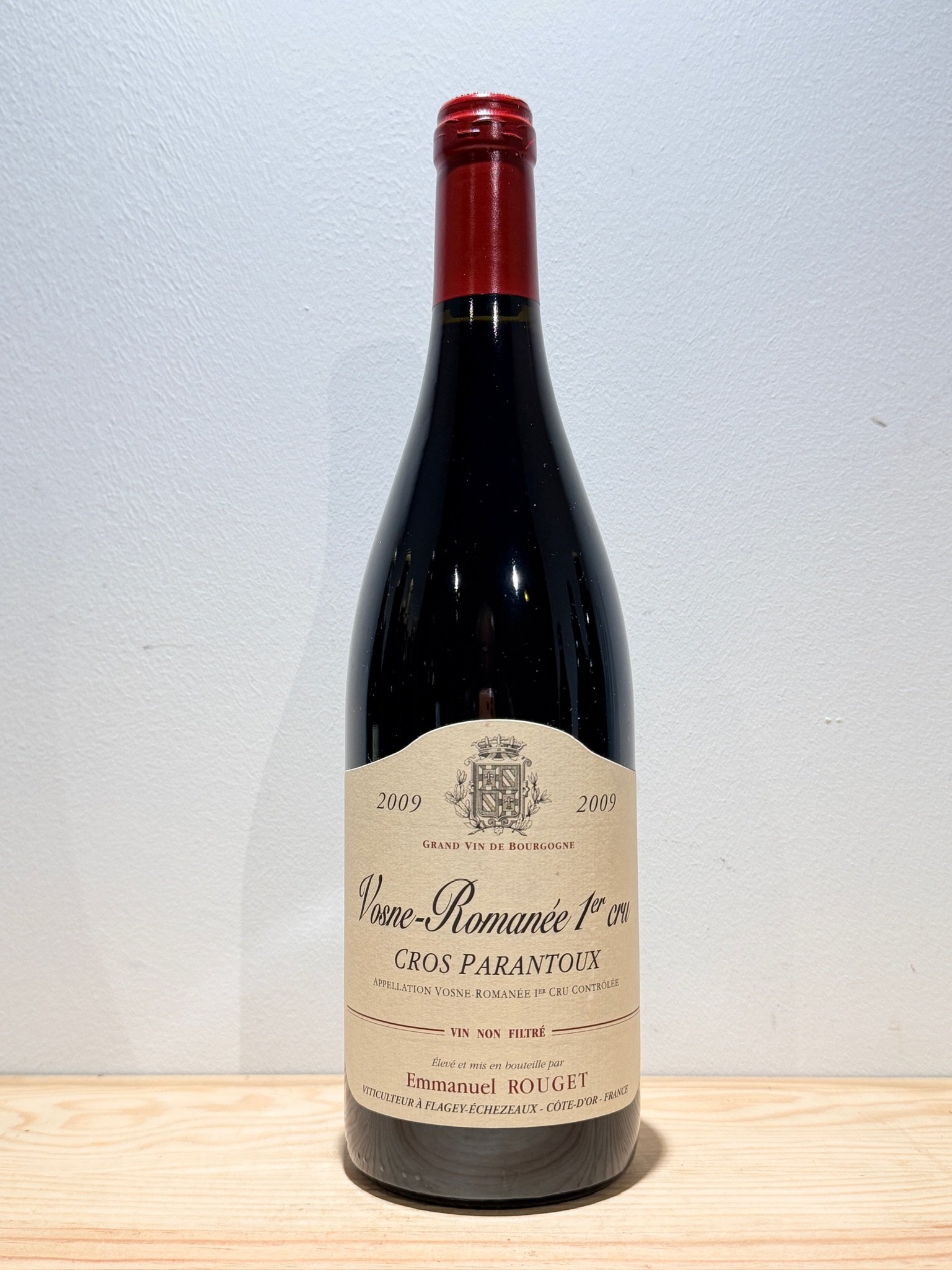 Domaine Emmanuel Rouget Vosne-Romanée Premier Cru Cros-Parantoux 2009