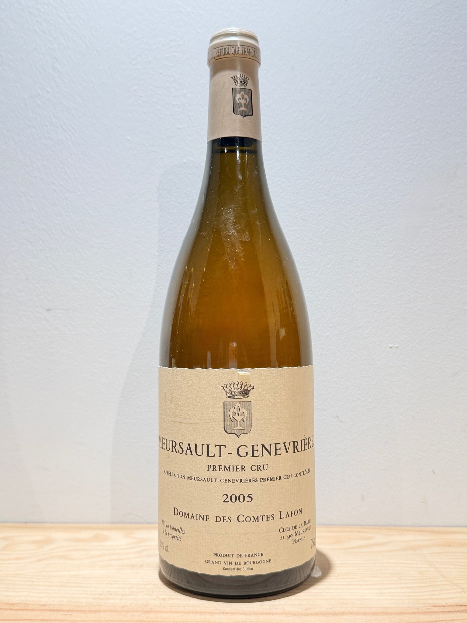Domaine Comtes-Lafon Meursault Genevrières 2005