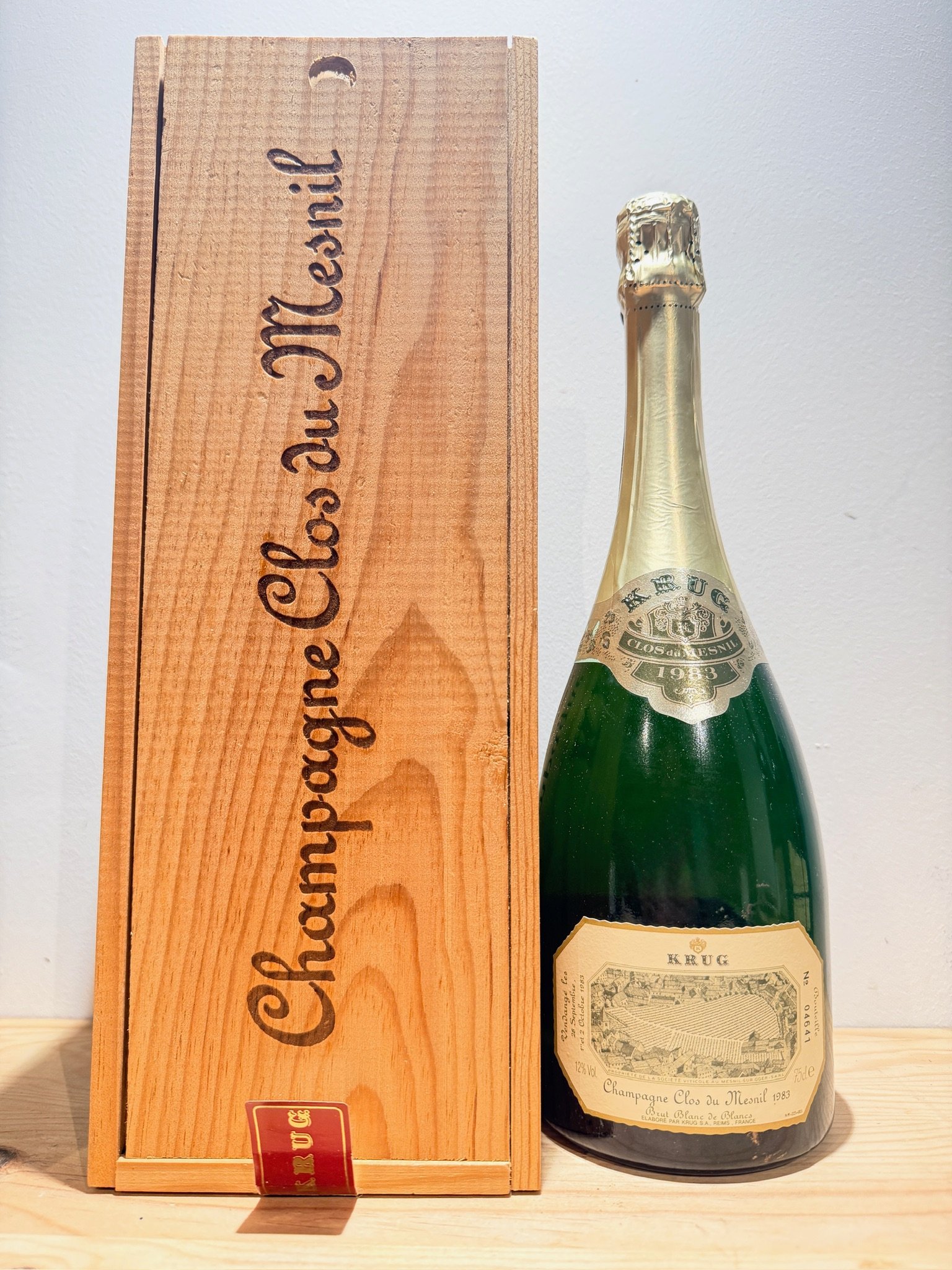 Domaine Krug Champagne Clos Du Mesnil 1990 - CBO/OWC 1