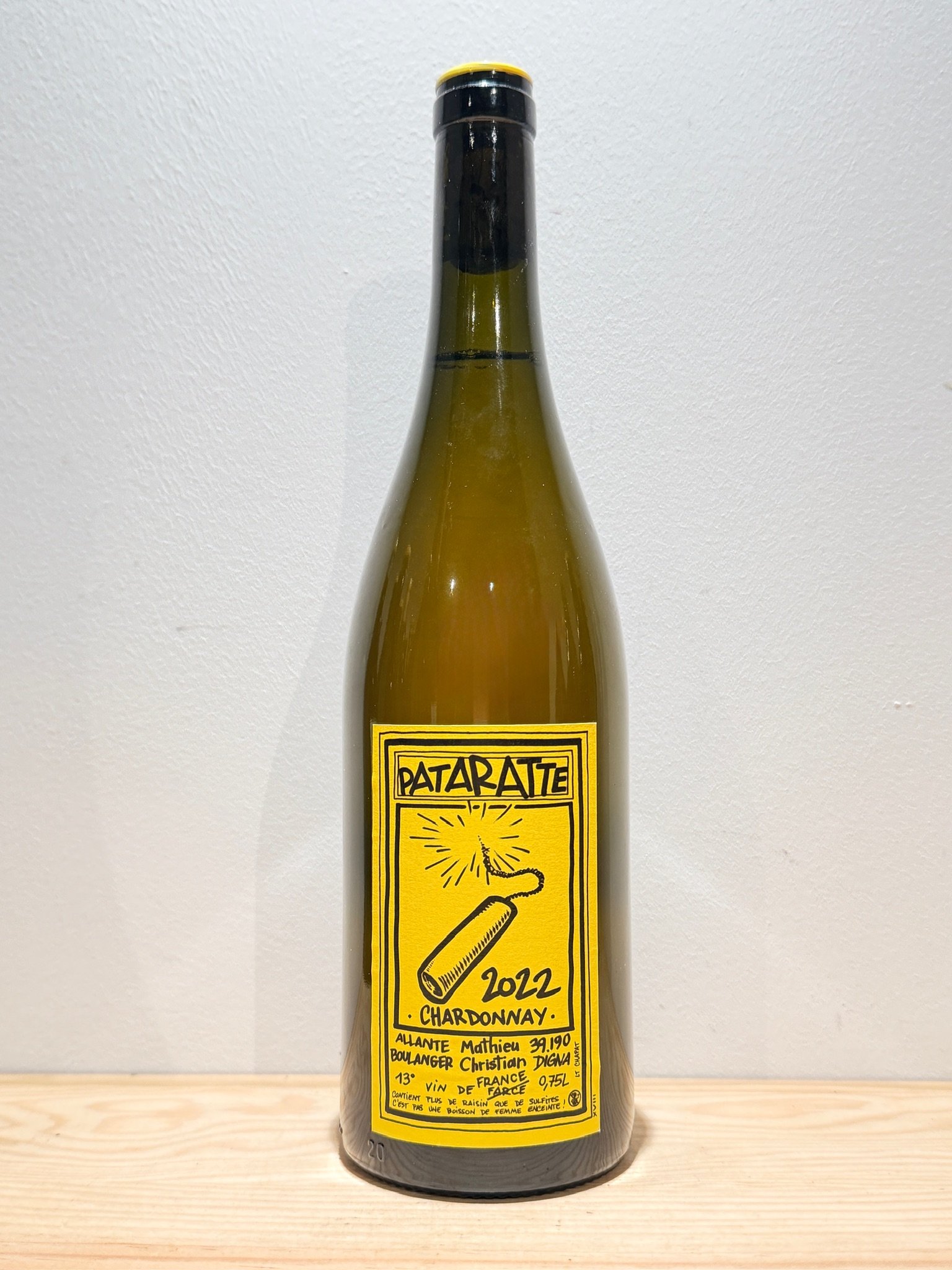 Domaine Allante & Boulanger Vin De France Pataratte 2022