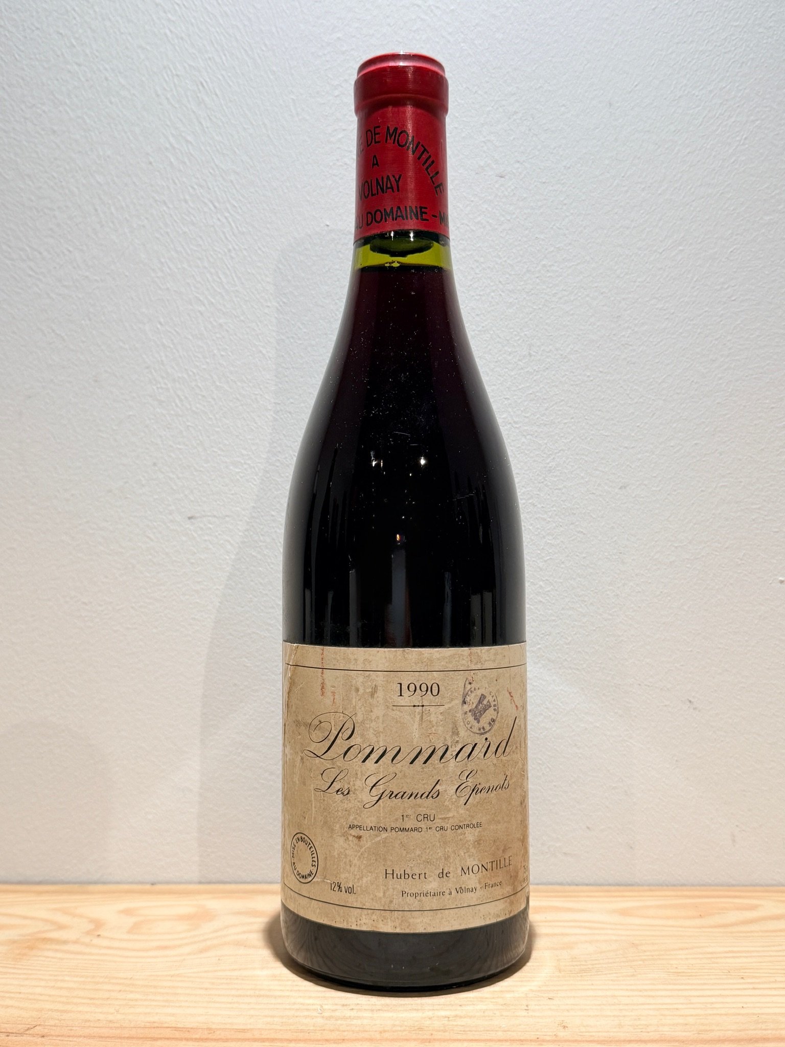 Domaine Hubert De Montille Pommard Les Grands Epenots 1990