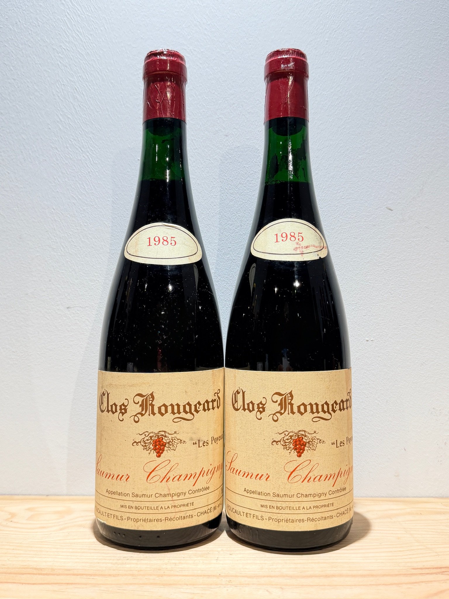 Domaine Clos Rougeard Saumur-Champigny Les Poyeux 1985