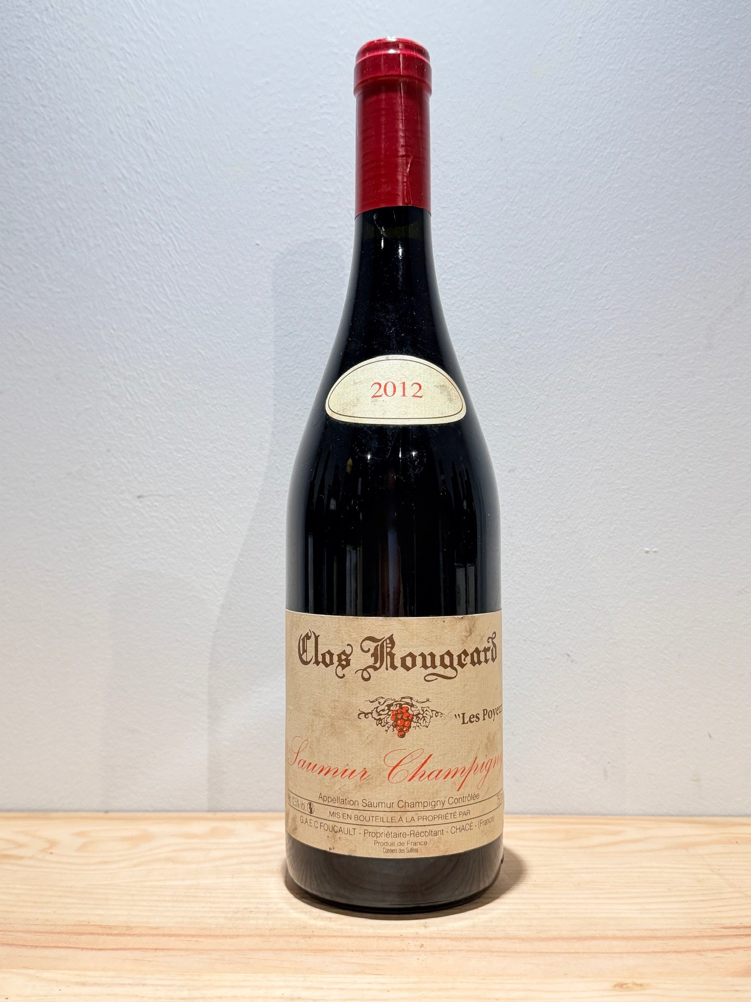 Domaine Clos Rougeard Saumur-Champigny Les Poyeux 2012