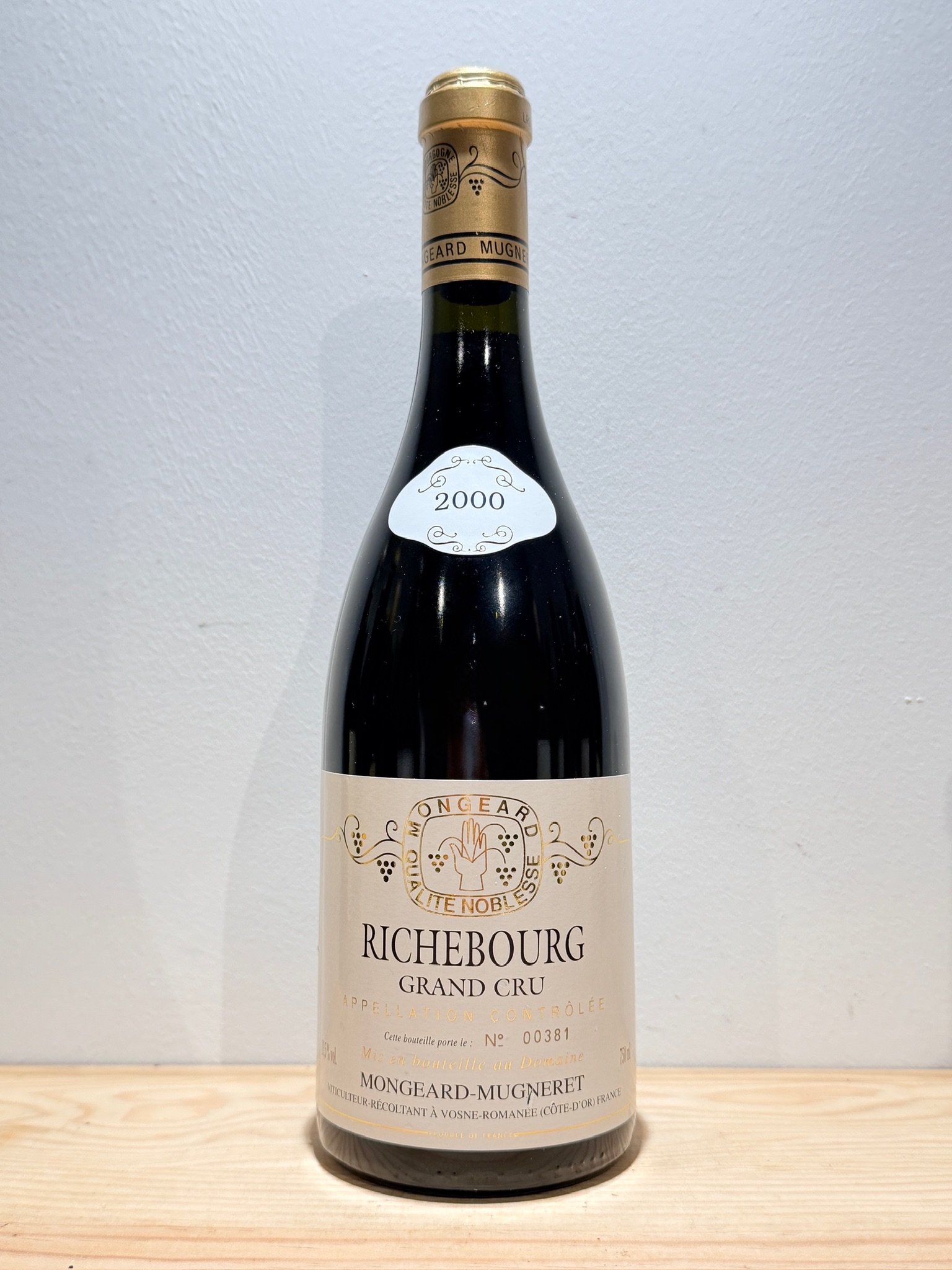 Domaine Mongeard-Mugneret Richebourg Grand Cru 2000