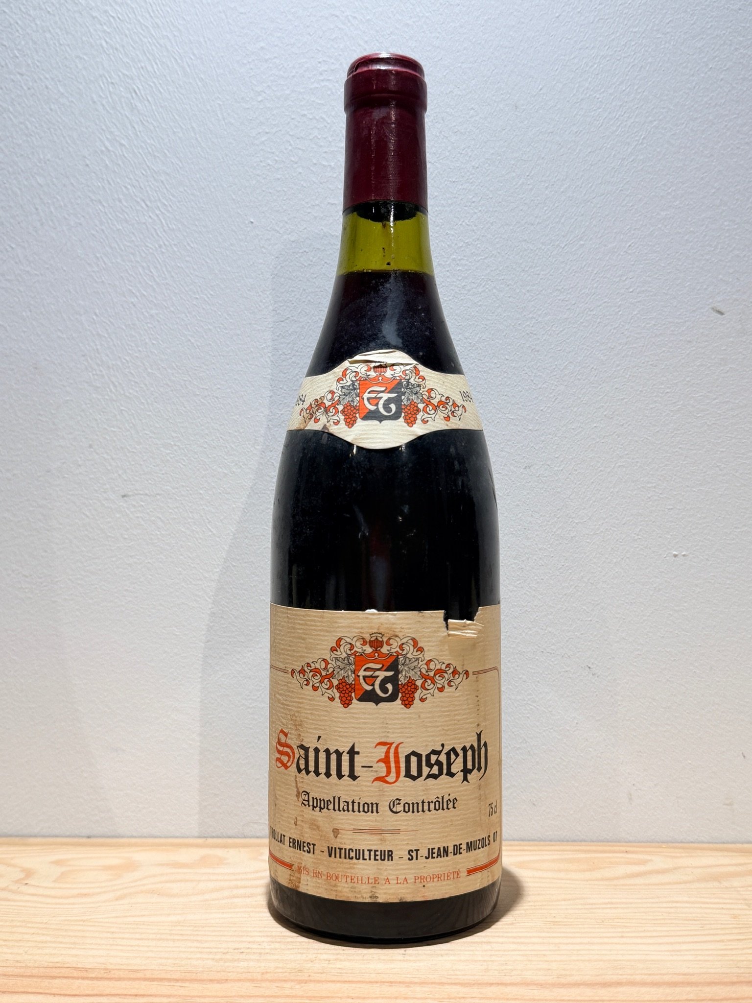 Domaine Ernest Trollat Saint-Joseph 1984
