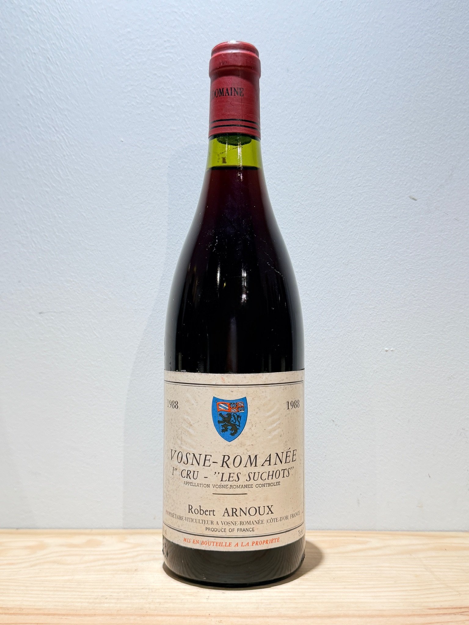 Domaine Robert Arnoux Vosne-Romanée Les Suchots 1988