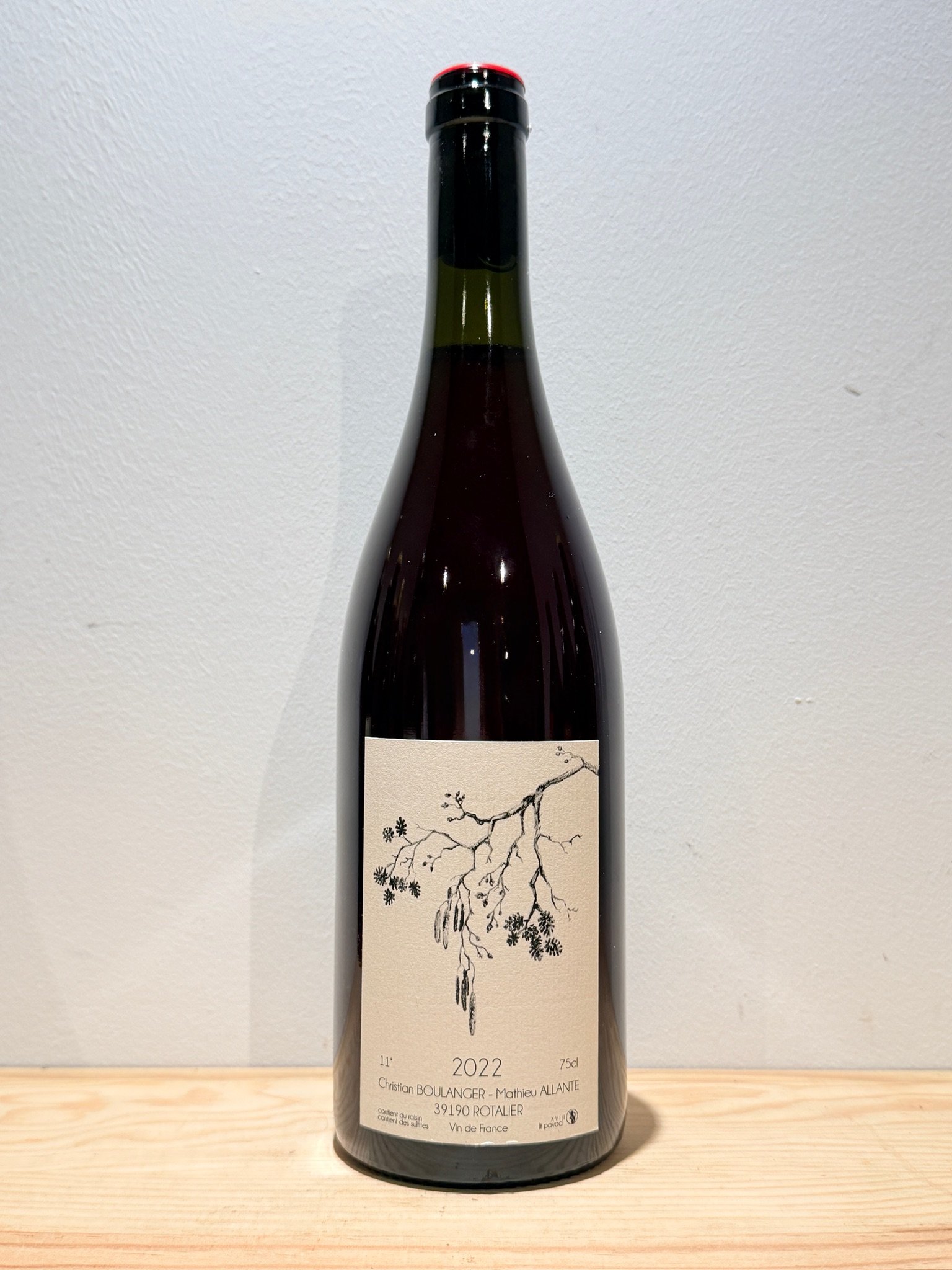 Domaine Allante Et Boulanger Vin De France Poulsard 2022