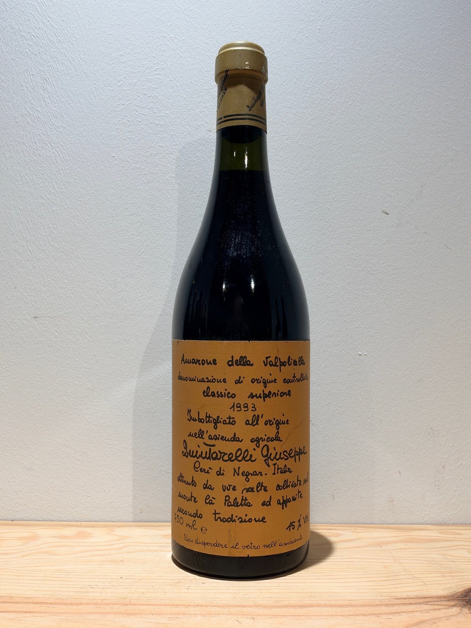 Domaine Giuseppe Quintarelli Amarone della Valpolicella Classico Superiore 1993