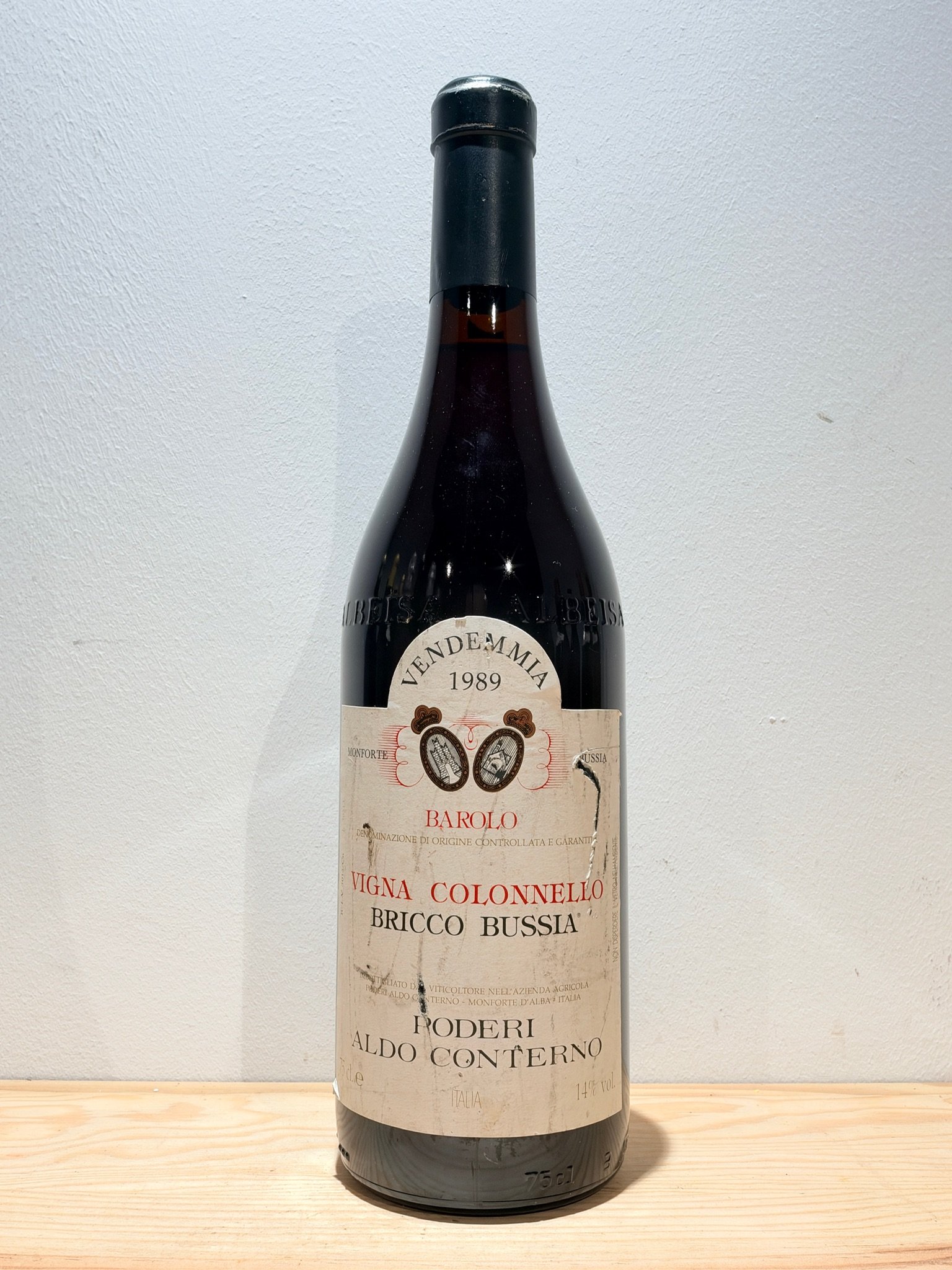 Domaine Poderi Aldo Conterno Barolo Vigna Colonnello Bricco Bussia 1989