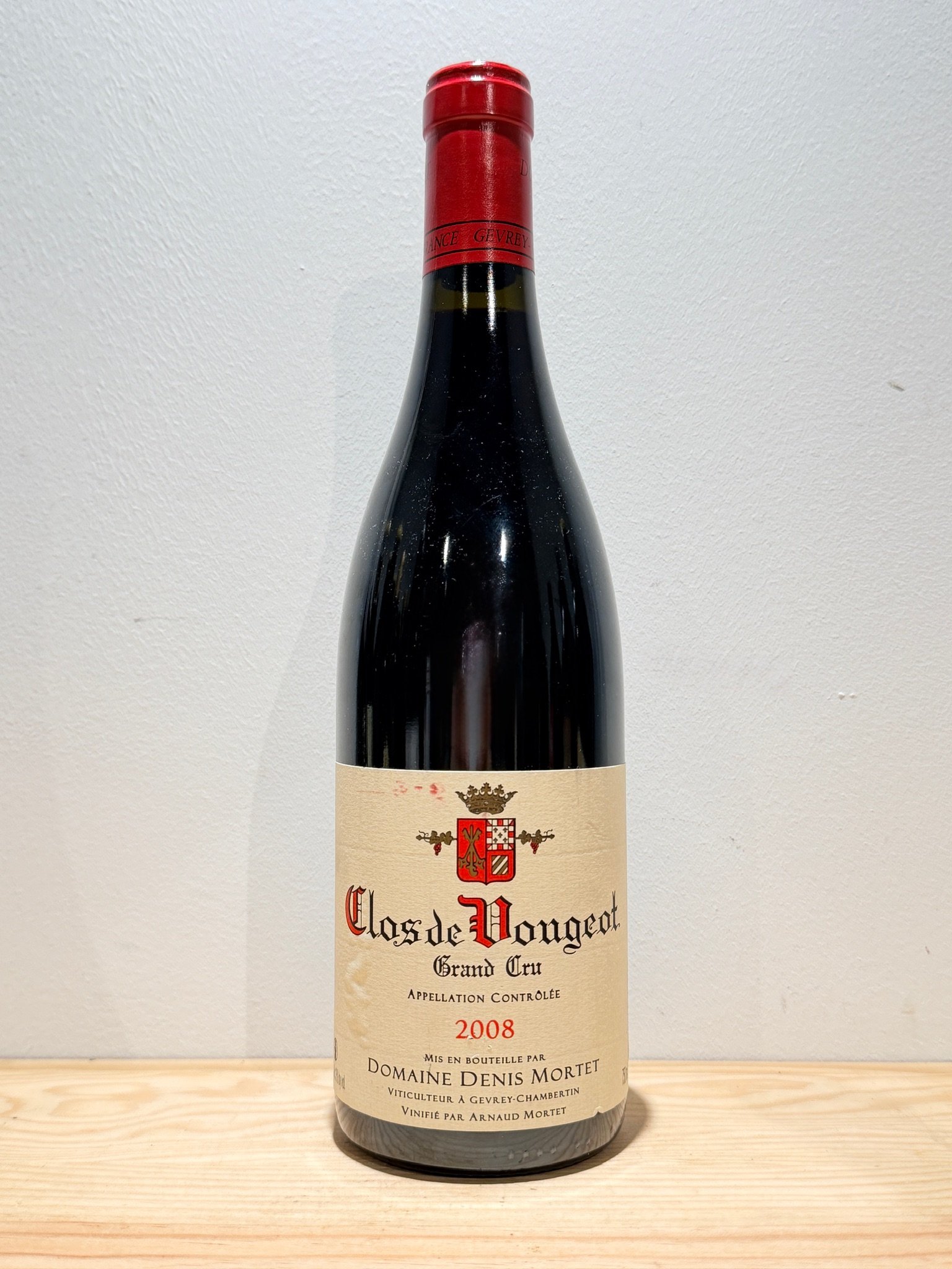 Domaine Denis Mortet Clos De Vougeot Grand Cru 2008