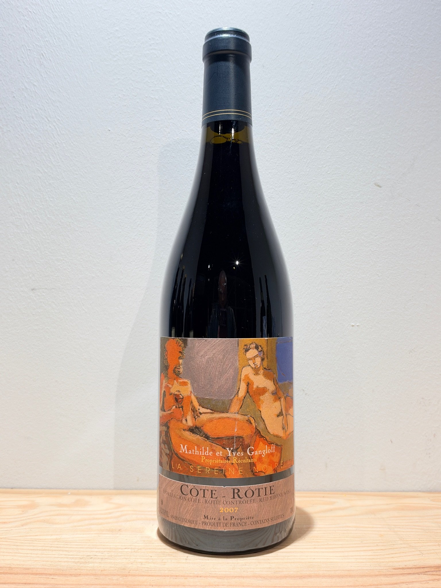 Domaine Mathilde & Yves Gangloff Côte-Rôtie La Sereine Noire 2007