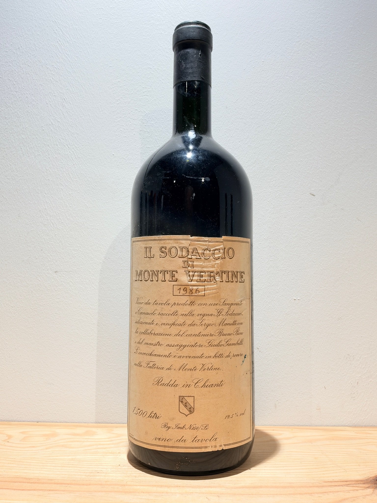 Domaine Montevertine Vino Da Tavola Il Sodaccio Di Monte Vertine 1986