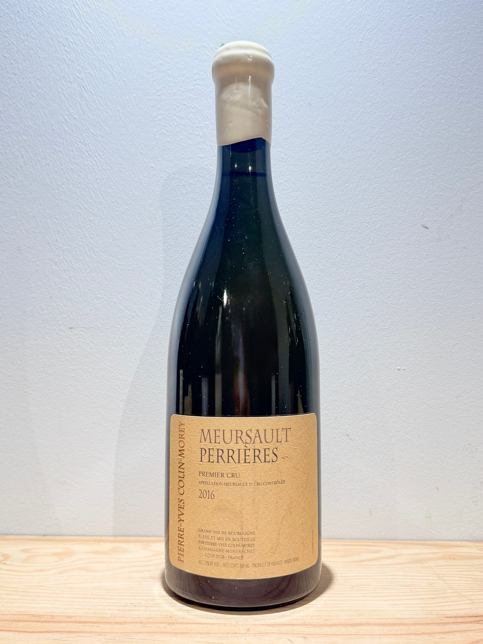 Domaine Pierre-Yves Colin-Morey Meursault Perrières 2016