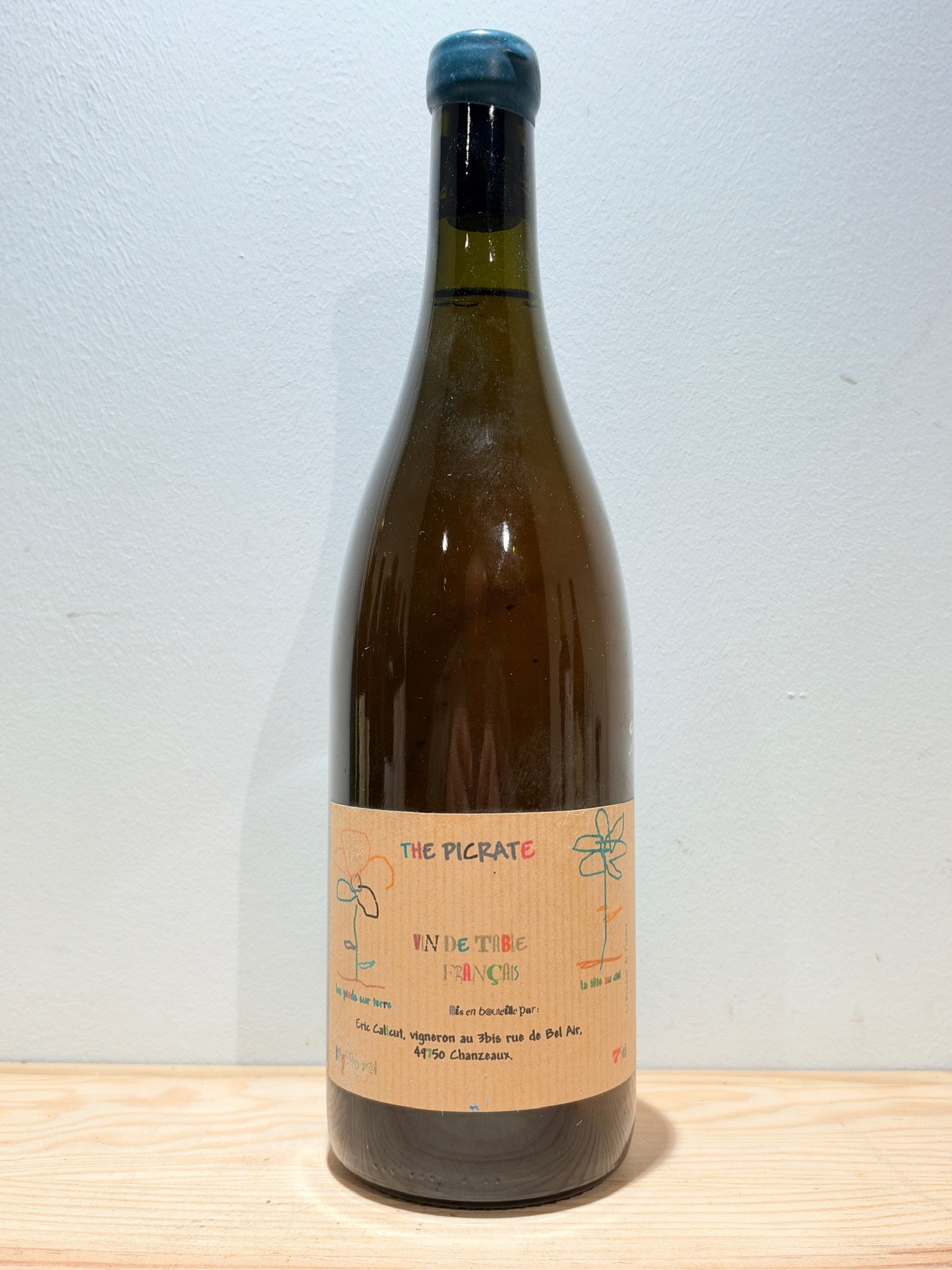 Domaine Eric Calcutt Vin de Table Français The Picrate 1999