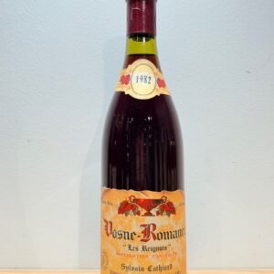 Domaine Sylvain Cathiard Vosne-Romanée Premier Cru 1982